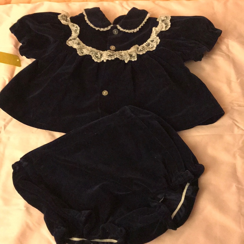 🎁”BOGO” Dark Blue Baby Doll outfit ( set)Bundle - Picture 3 of 6